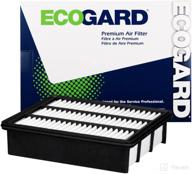 🔍 ecogard xa10597 premium engine air filter for mazda cx-9 2.5l 2016-2019 & 6 2.5l 2018-2019 logo