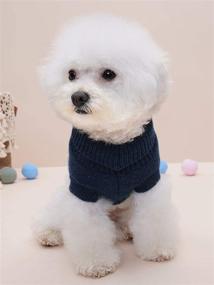 img 2 attached to Sweaters Small Sweater Sweatshirt Knitted Dogs