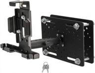 arkon 7.25 inch robust metal locking forklift tablet mount retail black (flrm256tab4) logo