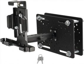 img 4 attached to ARKON 7.25 Inch Robust Metal Locking Forklift Tablet Mount Retail Black (FLRM256TAB4)