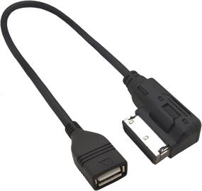 img 4 attached to 🎵 Premium CHELINK AMI MMI USB Cable: Audi Music Interface Adapter for USB Devices - Compatible with A-UDI V-W J-etta GTI GLI P-assat CC T-iguan T-ouareg EOS