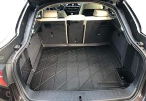 img 1 attached to Top-Quality Custom Fit Cargo Liner for BMW X4 2015-2022 – All-Season Black Mat – 3D Laser Measured Trunk Liner