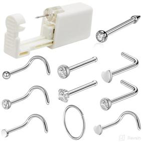 img 4 attached to Piercing Kit Combofix Jewelry Disposable