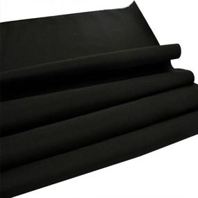 img 3 attached to 600D Black Polyester Canvas Fabric - 60" Width - 1 Yard