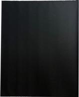 600d black polyester canvas fabric - 60" width - 1 yard logo