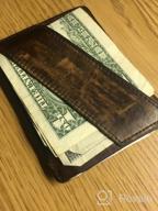 img 1 attached to Andar Minimalist Leather Wallet with Pocket for Essential Carry review by Ryan Fitch
