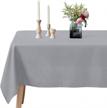 soft and durable 70 x 120 inch polyester tablecloth - perfect for weddings, parties, and restaurants! logo