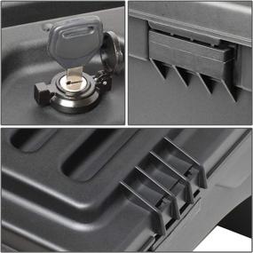 img 1 attached to DNA Motoring ZTL-Y-0123 Left Side Truck Bed Wheel Well Tool Box: Efficient Storage Solution for Your Vehicle