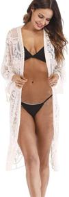 img 2 attached to Womens Beach Cardigan Summer Kimono Women's Clothing ~ Swimsuits & Cover Ups