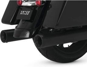 img 1 attached to 🏍️ Enhance Your Ride with Vance & Hines Eliminator 400 Slip-Ons - Black 46714