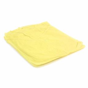 img 1 attached to Fluid-Resistant Full-Back Isolation Gown In Yellow - Case Of 50 By EverOne
