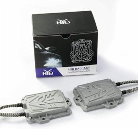 img 1 attached to 2-Pack HYB Slim Digital HID Ballast 55W 12V - Universal Fit For H11, H7, H8, H9, H4 & More!