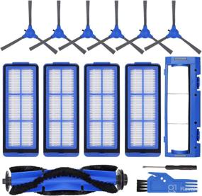 img 4 attached to 🔧 Eufy 11S Max Replacement Parts - Accessories Kit for 15C Max, 30C Max, G30, G30 Edge, G10 Hybrid Robotic Vacuum Cleaner - Includes 4 Filters, 6 Side Brushes, 1 Roller Brush, and 1 Rolling Brush Guard