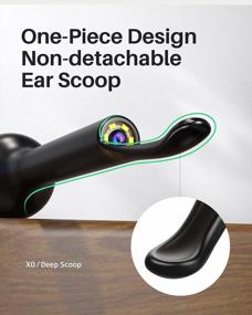 img 1 attached to 3MP 1080P Ear Camera, Safe Non-Detachable Ear Scoop Kit For Wax Removal With 6 LED Lights - Ear Cleaner Tool.