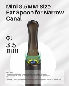 img 2 attached to 3MP 1080P Ear Camera, Safe Non-Detachable Ear Scoop Kit For Wax Removal With 6 LED Lights - Ear Cleaner Tool.