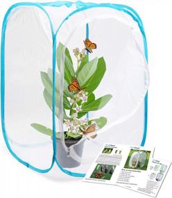 img 4 attached to Explore Nature With RESTCLOUD 24-Inch Insect And Butterfly Habitat Cage Terrarium