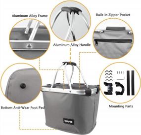 img 2 attached to Versatile COFIT Bike Basket For All Your Commuting & Outdoor Needs