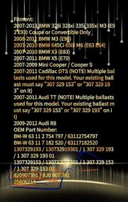 img 2 attached to Upgrade Your Headlights With The 1307329153 Xenon Ballast Control Module: Safe, Fast, And Compatible With Cadillac Mini Cooper And Audi