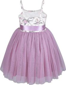 img 3 attached to Flofallzique Birthday Wedding Clothes 5_Years Girls' Clothing at Dresses