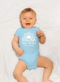 img 1 attached to Hakuna Ma'S Ta-Tas Toddler Romper - Novelty Infant One-Piece Bodysuit With Funny Parody Design By CBTwear