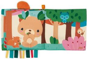 img 2 attached to Рабочая тетрадь Kaloo Forest Fabric - Интерактивная книга для младенцев и малышей - Дизайн поезда Choo-Choo - K971802