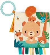 рабочая тетрадь kaloo forest fabric - интерактивная книга для младенцев и малышей - дизайн поезда choo-choo - k971802 логотип