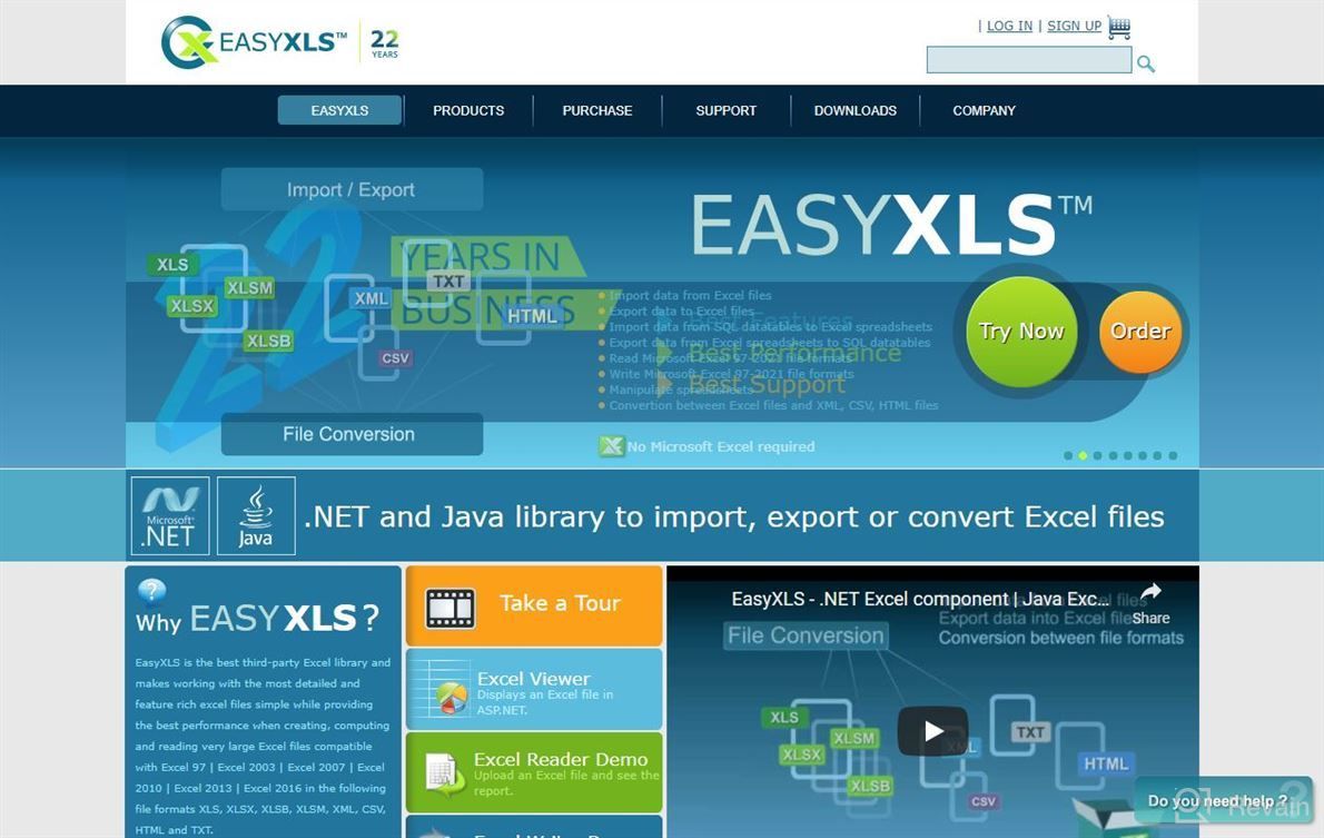 img 1 attached to EasyXLS Excel Library review by Alex Montgomery