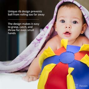 img 1 attached to 🔵 Nurture Smart Sensory Sensation Ball - Sensory Ball for Infants, Toddlers. & Older Kids