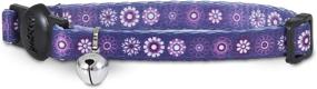 img 1 attached to 11412 Collar 12 Inch Flowers Purple