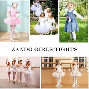 img 1 attached to 👧 Popular Active Zando Length Stretchy Leggings for Girls' Clothing