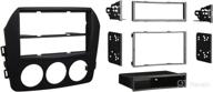 🚗 black metra 99-7519b dash kit for mazda miata – single din/double din/iso radios (installation included) логотип