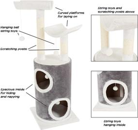 img 2 attached to 5 Tier Cat Tower Scratching PETMAKER