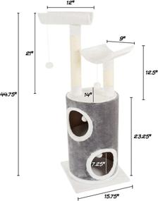 img 3 attached to 5 Tier Cat Tower Scratching PETMAKER