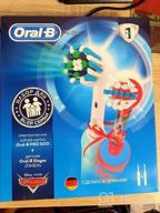img 1 attached to Oral-B Pro 500 Stages Power Cars: The Ultimate Electric Toothbrush in White/Blue/Red review by Ada Adaszek ᠌
