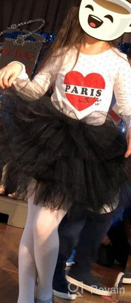 img 1 attached to Girls' 6-Layer Tutu Aerobarre Petticoat for Dancing - Skirts and Skorts Clothing review by Justin Kautzman