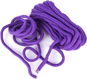 img 2 attached to WUWYOUWL Cotton Purpose Twisted Purple