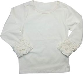 img 1 attached to Kirei Sui Girls Sleeve T Shirts Girls' Clothing ~ Tops, Tees & Blouses