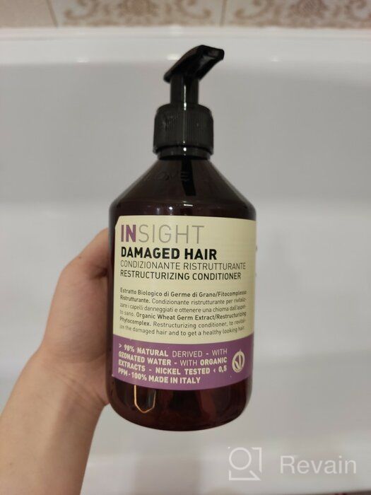 img 1 attached to 💆 Insight Restorative Conditioner for Damaged Hair - 900ml review by Bogusawa Sadowska ᠌