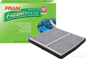 img 4 attached to 🌬️ Enhance Cabin Air Quality in Volvo Vehicles with FRAM Fresh Breeze CF8718A Cabin Air Filter featuring Arm & Hammer Baking Soda