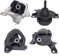 premium engine motor and transmission mount kit for 2002-2005 acura rsx 2.0l - includes 4pcs a4528 a4508 a4567 a4549 logo