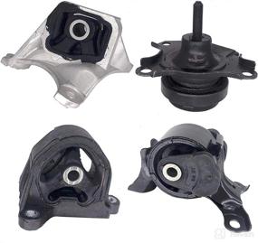 img 4 attached to Premium Engine Motor and Transmission Mount Kit for 2002-2005 Acura RSX 2.0L - Includes 4PCS A4528 A4508 A4567 A4549