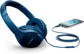 img 1 attached to 🎧 Bose SoundTrue Around-Ear Wired Headphones II - Navy Blue for Apple Devices: A Superior Sound Companion