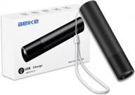 detect pet urine and bed bugs with beike rechargeable mini uv flashlight - black light 365nm logo