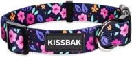 kissbak dog collar small dogs logo