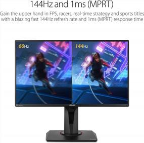 img 1 attached to 🖥️ ASUS VG259Q Gaming Monitor: FreeSync, DisplayPort, 24.5" 1080P, Blue Light Filter, Height Adjustment, Built-In Speakers