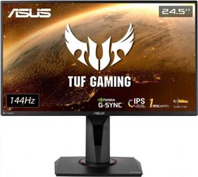 img 4 attached to 🖥️ ASUS VG259Q Gaming Monitor: FreeSync, DisplayPort, 24.5" 1080P, Blue Light Filter, Height Adjustment, Built-In Speakers