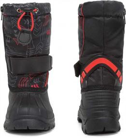 img 3 attached to Cute And Waterproof Snow Boots For Kids: CIOR Boys & Girls Winter Outdoor Boots With Fur Lining