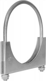 img 3 attached to Secure Your Exhaust System With TOTALFLOW Zinc Plated Saddle U-Bolt Clamp – 5 Inch