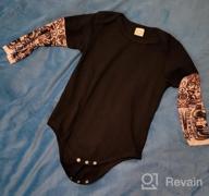 img 1 attached to AYIYO Infant Boys' Bodysuit With Mesh Tattoo Sleeves And Long Sleeves review by Gregory Plump