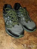 img 1 attached to Saucony Mens Peregrine Sneaker Black Men's Shoes review by Shah Bell